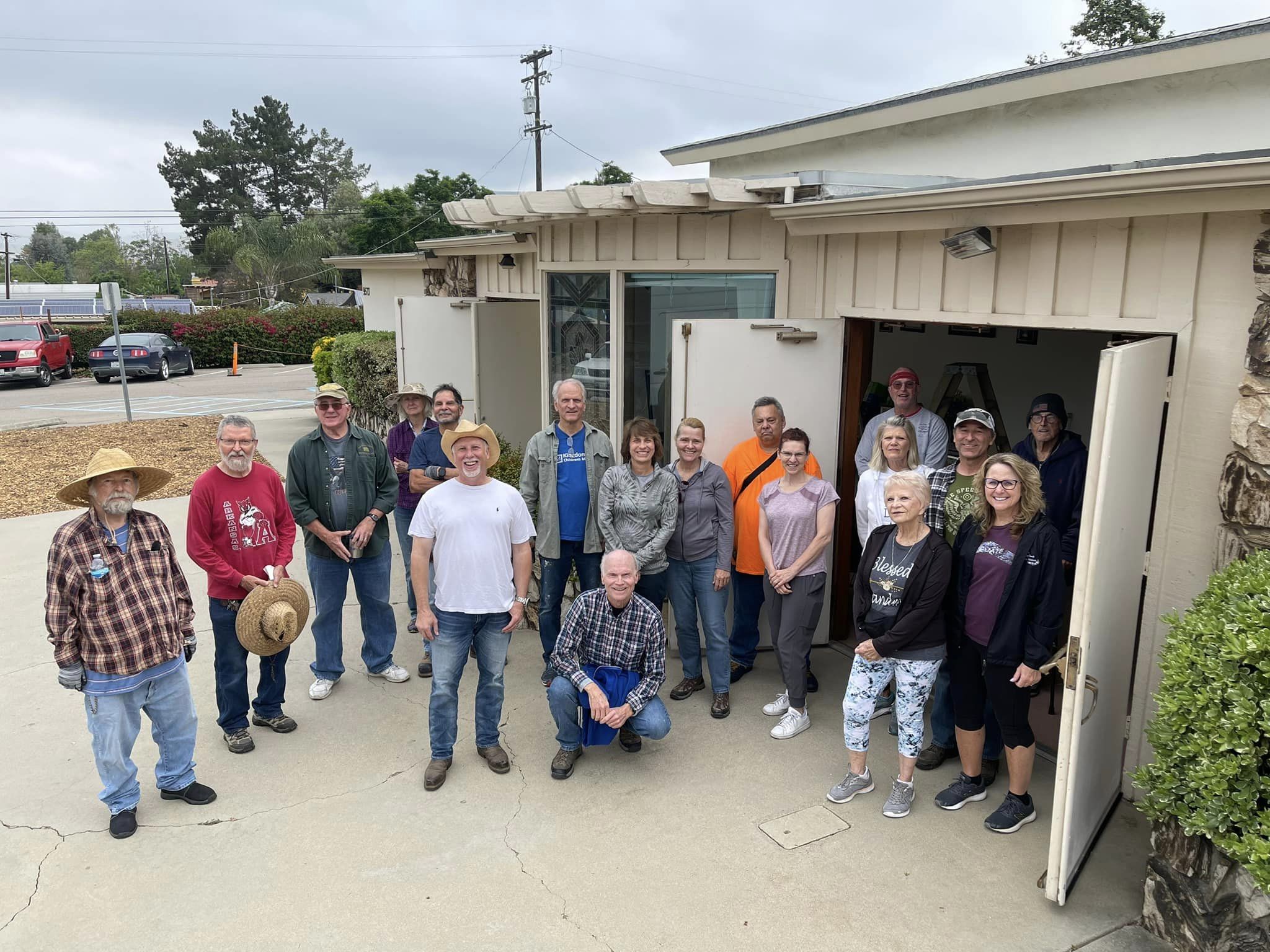 A group photo of the staff of Lakeside Community Church of the Nazarene.