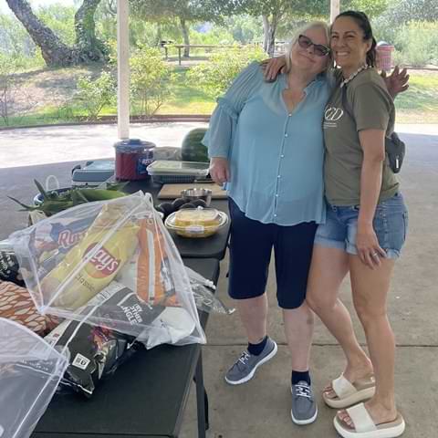 Friends at our annual church picnic